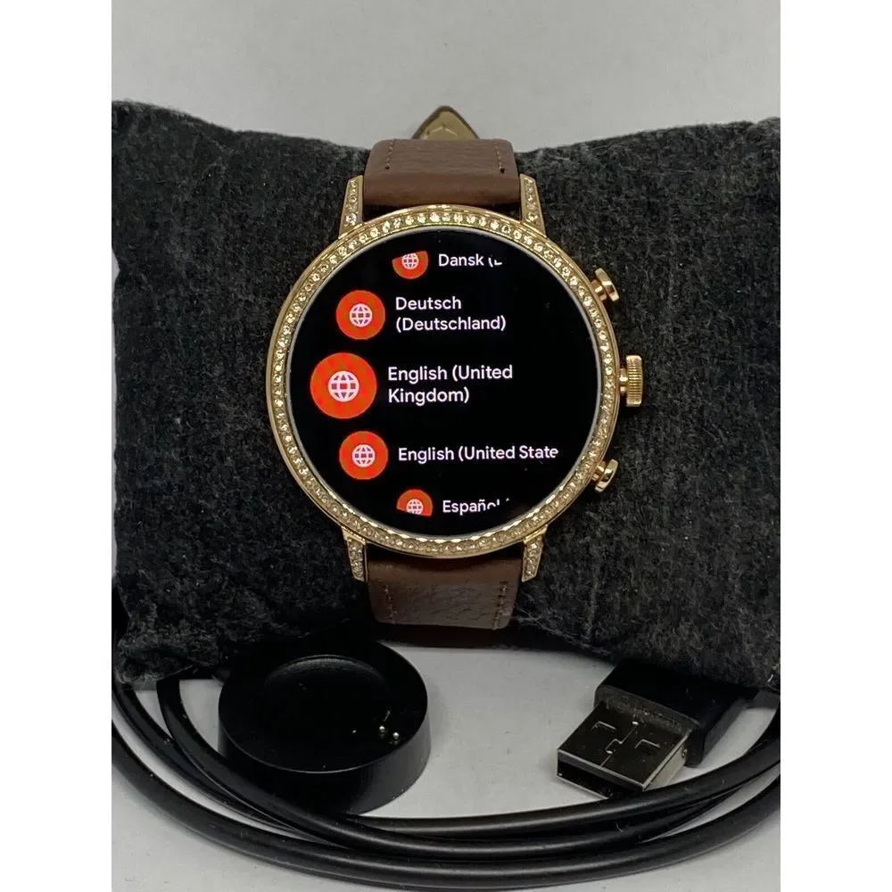 Fossil Gen 4 Authentic Digital Dial Smart Watch Custom Band FTW6011 LT437